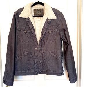 True Religion Sherpa-Lined Corduroy Jacket
